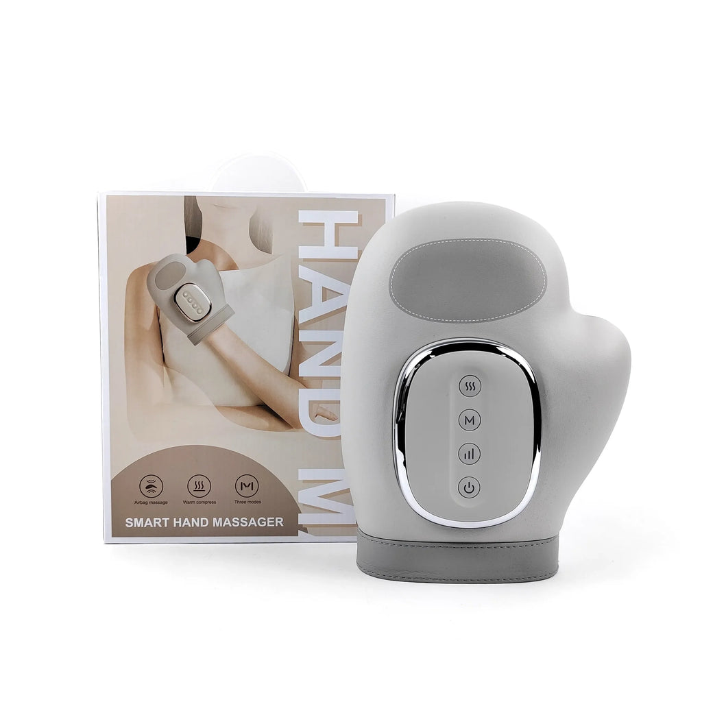 Hand Massager with Airbag Compression – Finger, Wrist & Palm Vibration Glove for Muscle Relaxation
