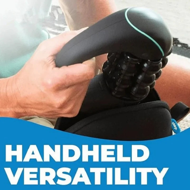 Mini Rolling Percussive Massager – 3-Speed Rechargeable Deep Tissue & Muscle Recovery Device
