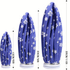 Reusable Ice Bag Set – 6", 9" & 11" Cotton Cold & Heat Pack for Knee, Head & Leg Pain Relief