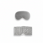 Weighted Eye Mask – Soft Breathable Blackout Sleep Mask with Adjustable Strap & Removable Weighted Cover