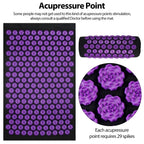 Acupressure Yoga Mat – Kuznetsov’s Applicator Spike Cushion for Body, Neck, Foot & Pilates Massage