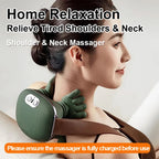 Bionic Neck Shoulder Massager N7 Kneading Massager Shawl 3-Level Modes Neck Cervical Waist Leg Body Muscles Massage Pillow
