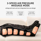 JinKairui Electric Pneumatic Leg Massager Extended Version for Deep Relaxation of Thighs, Calves and Feet with Remote Control