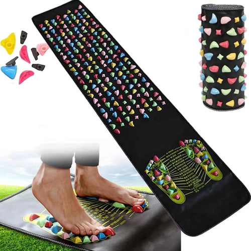 Acupressure Foot Reflexology Massage Pad – Health Care Walking Pressure Pad for Foot Massager