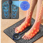 EMS Foot Massager Rechargeable Pad – Electric Foot Massage Tool for Blood Circulation & Relaxation