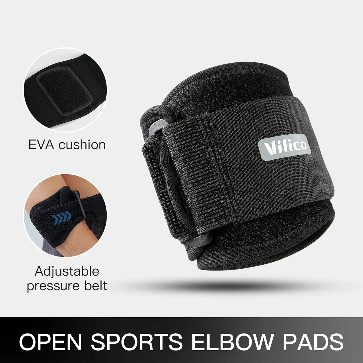 Breathable Pressure Elbow Protection Sleeve – Sweat-Absorbing Elbow Support for Fitness, Basketball & Daily Exercise