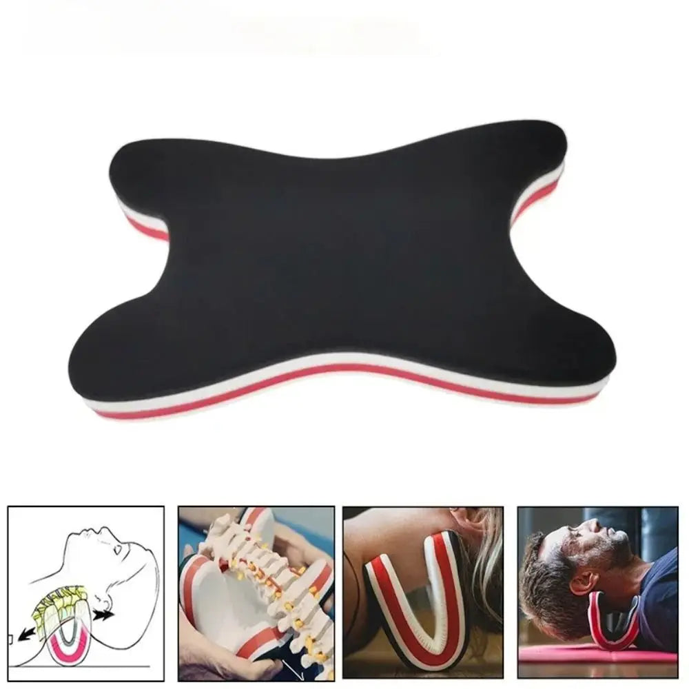 Cervical Traction Pillow – Orthopedic Neck Stretcher for Home Pain Relief