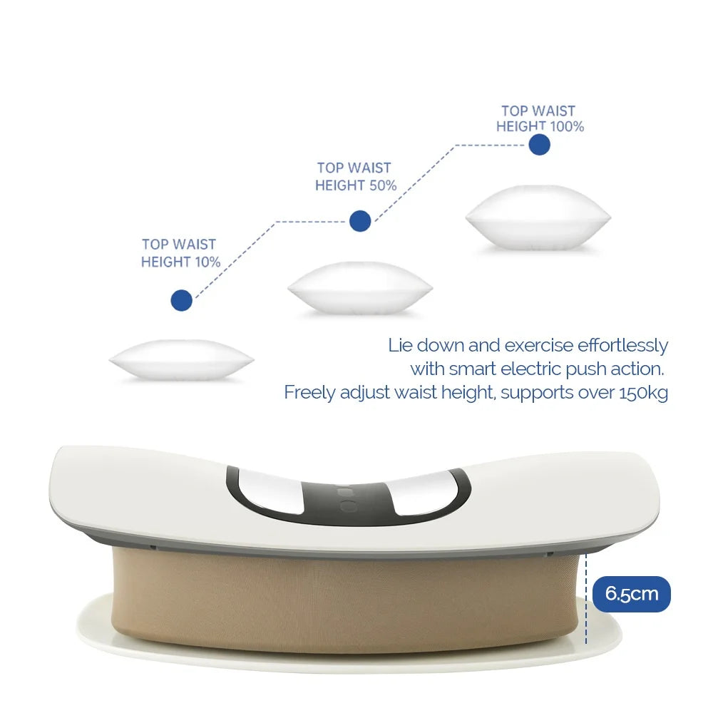 Inflatable Lumbar Traction Massager – Back Stretcher with Vibration