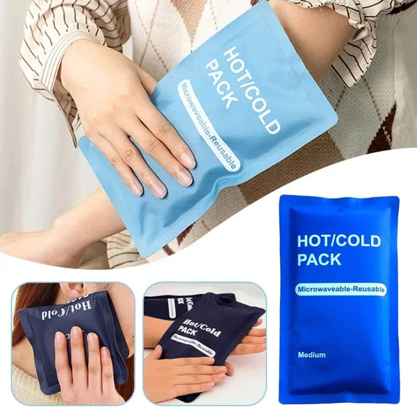 Professional Reusable Gel Ice Pack – Hot & Cold Therapy for Leg, Knee, Headache & Outdoor Travel