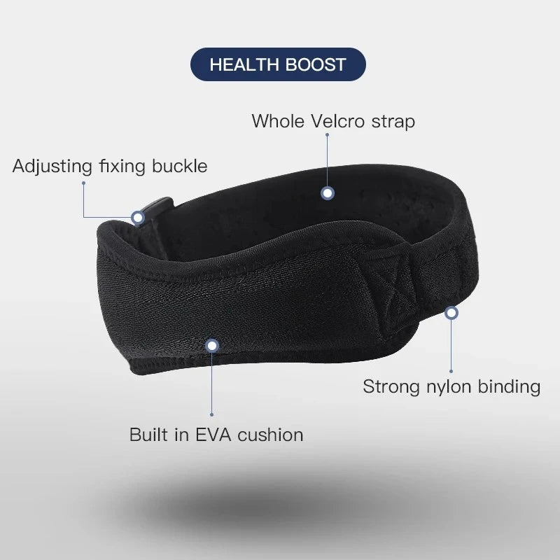 Patellar Tendon Knee Support Strap – Shock Absorption Brace & Sleeve
