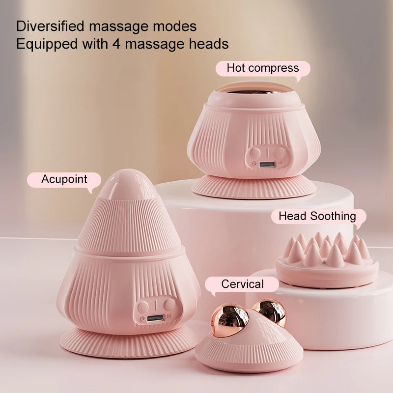 Electric Vibrating Massage Ball Myofascial Release Tool With Suction Cup Fitness Muscle Relaxation Deep Tissue Relaxation