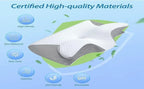 2-in-1 Orthopedic Memory Foam Cervical Pillow – Side & Back Sleeper Support