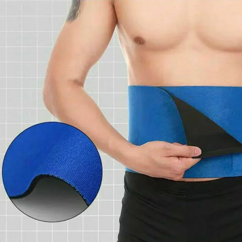 Neoprene Waist Trimmer Belt – Sweat-Enhancing Slimming & Support Wrap