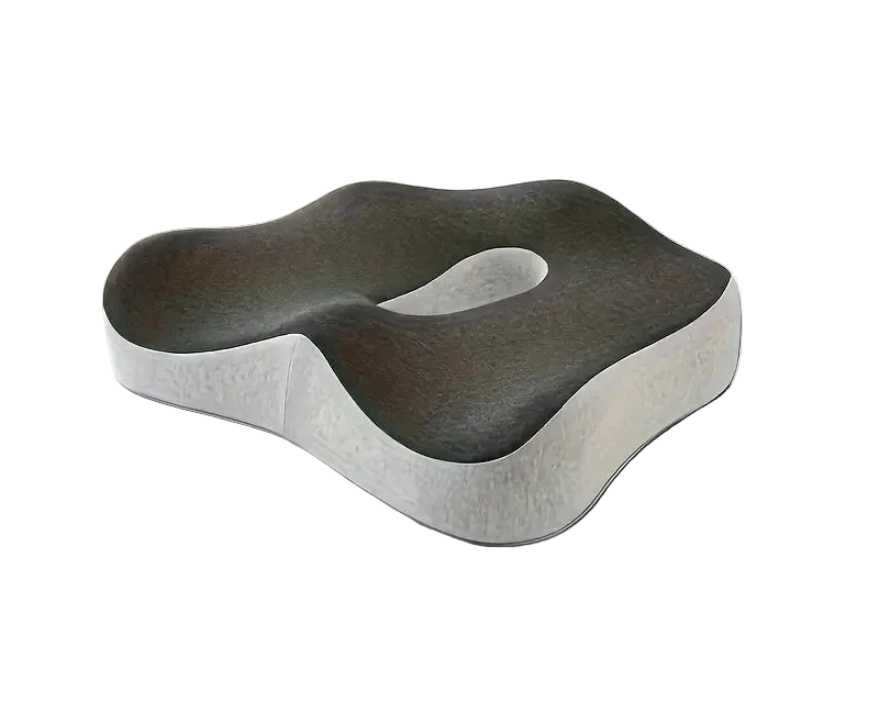 HEALTENCE 3-Zone Memory Foam Lumbar Cushion – Ergonomic Posture Support