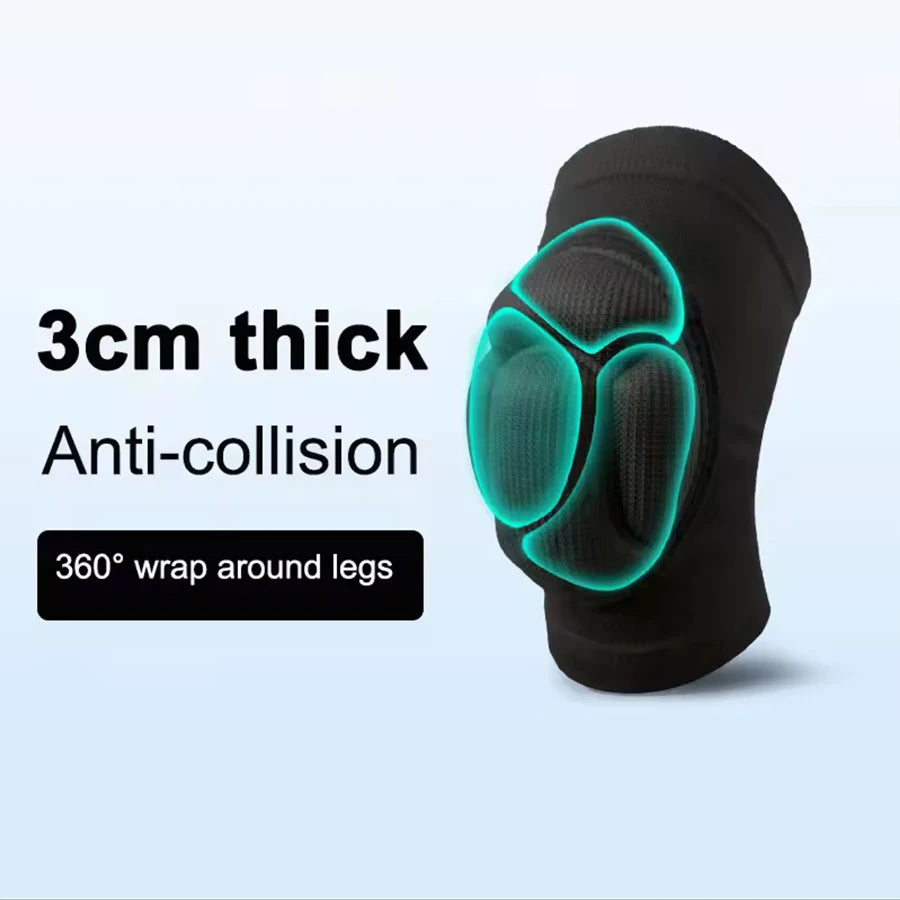 Thickened Sports Kneepad – Non-Slip Gym & Basketball Brace Protector for Men & Women
