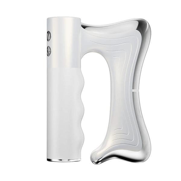 Electric Fascia Knife Vibration Massager – 10,500RPM Warm Body Lifting Blade & Comb Massage Tool