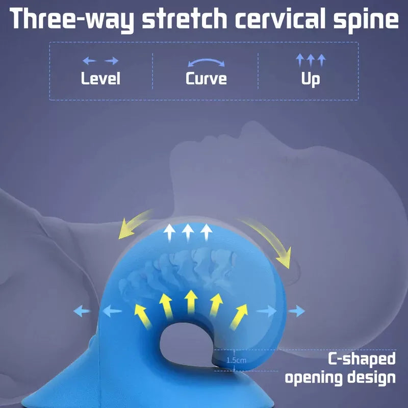 Cervical Traction Device – Neck & Shoulder Relaxer Pillow