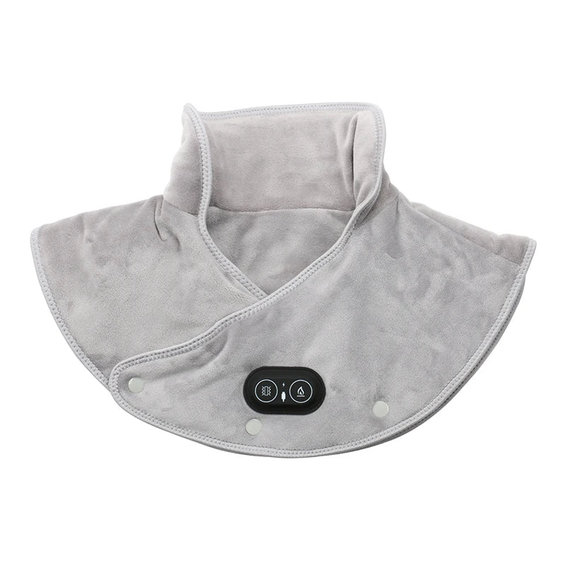 HEALTENCE Electric Heating Shoulder & Neck Pad – 3-Gear Thermal Vibration Massager