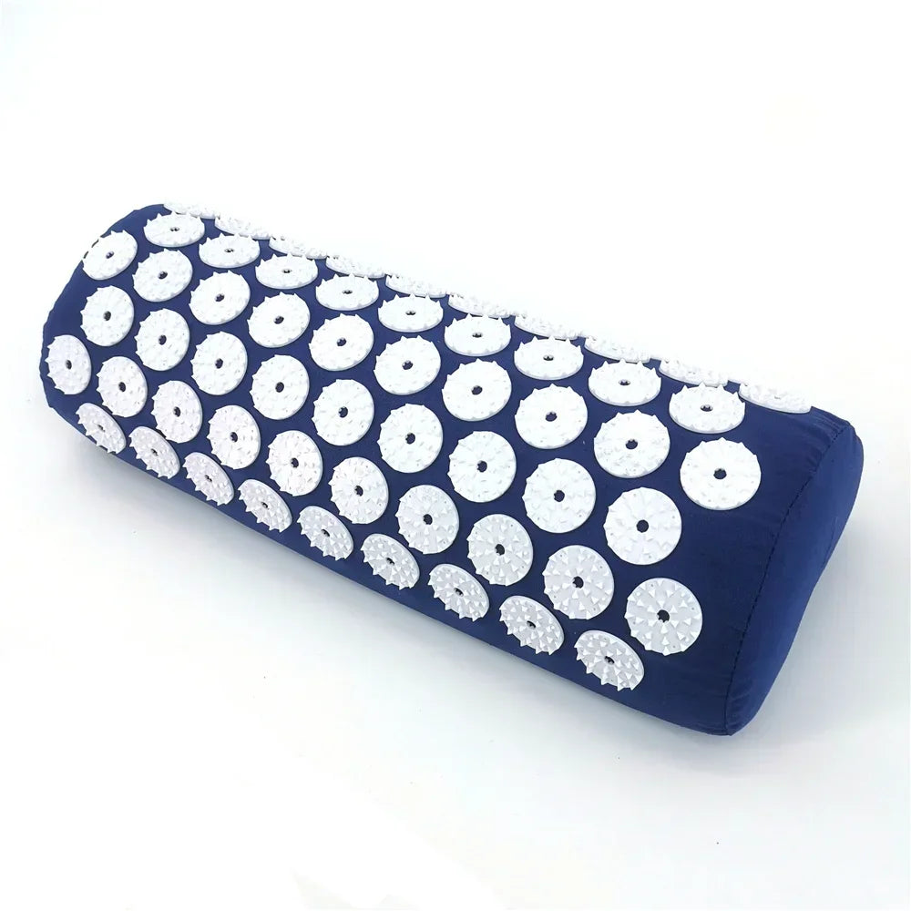 Acupressure Mat & Pillow Set – Spike Cushion Yoga Mat for Back, Body & Stress Pain Relief