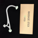 Trigger Point Massage Gun for Pain Relief Handle Back Neck Hook Fibromyalgia Pain Relief Portable Manuel Shoulder Massager