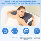 HEALTENCE Memory Foam Butterfly Neck Pillow – C-Shaped Adjustable Support