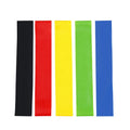TPE Yoga Resistance Bands – Colorful Elastic Bands for Home Fitness, Pilates & Strength Training
