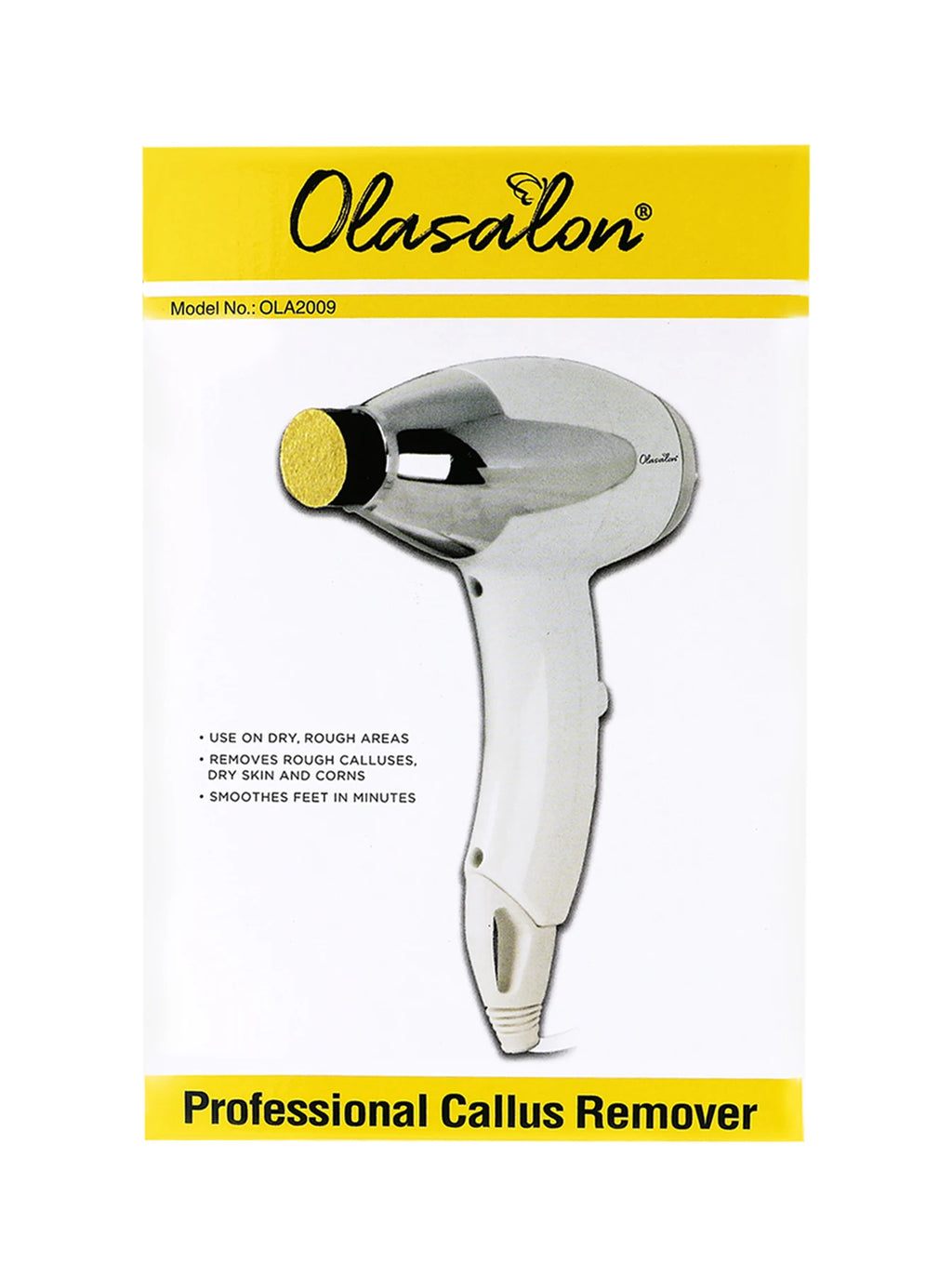 OLASALON Electric Foot Callus Remover Waterproof Foot Care Pedicure Tool Set for Callus Removal,  110V US plug