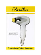 OLASALON Electric Foot Callus Remover Waterproof Foot Care Pedicure Tool Set for Callus Removal,  110V US plug