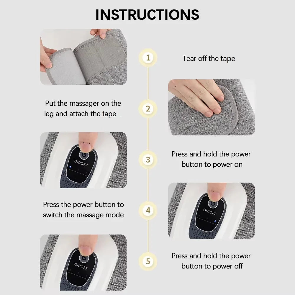 Cordless 360° Air Pressure Calf Massager