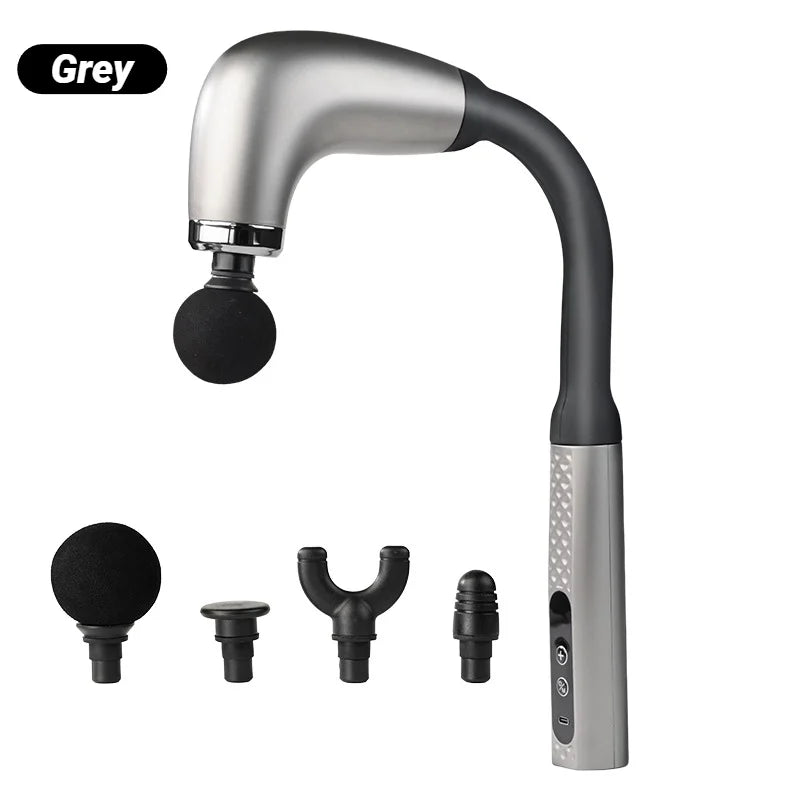 Percussion Massage Gun – 4 Heads Deep Tissue Relief