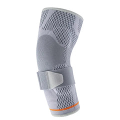 Silicone Compression Elbow Pads – 3D Knit Adjustable Elbow Support for Tennis, Basketball & Sports Injuries