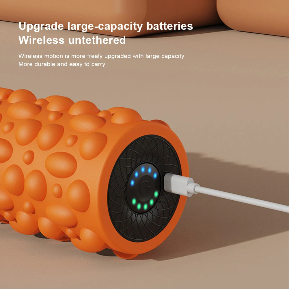 Electric Vibrating Foam Roller - Yoga Massage Column