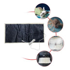Large Electric Heating Pad 30x60CM – 30W Camping Back Pain Relief Heat Therapy Heated Blanket