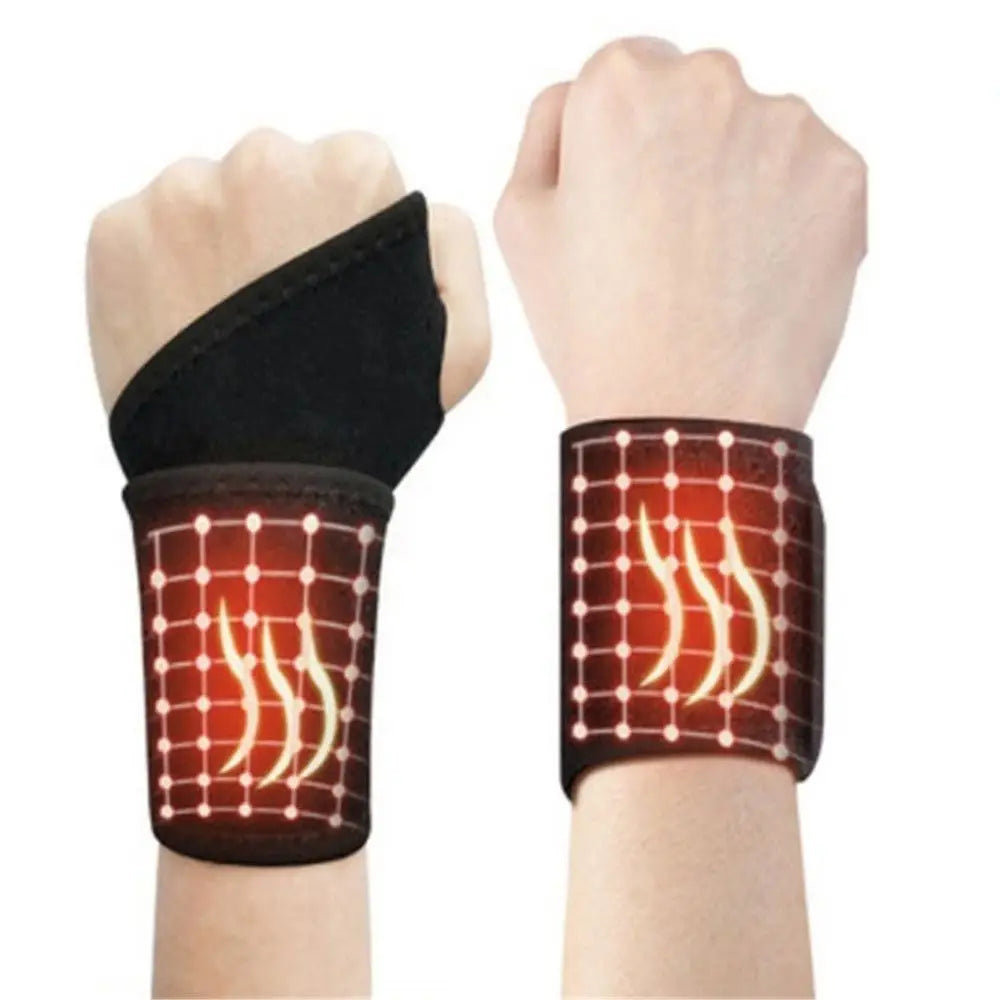 Tourmaline Self-Heating Wrist Brace – Far Infrared & Magnetic Therapy