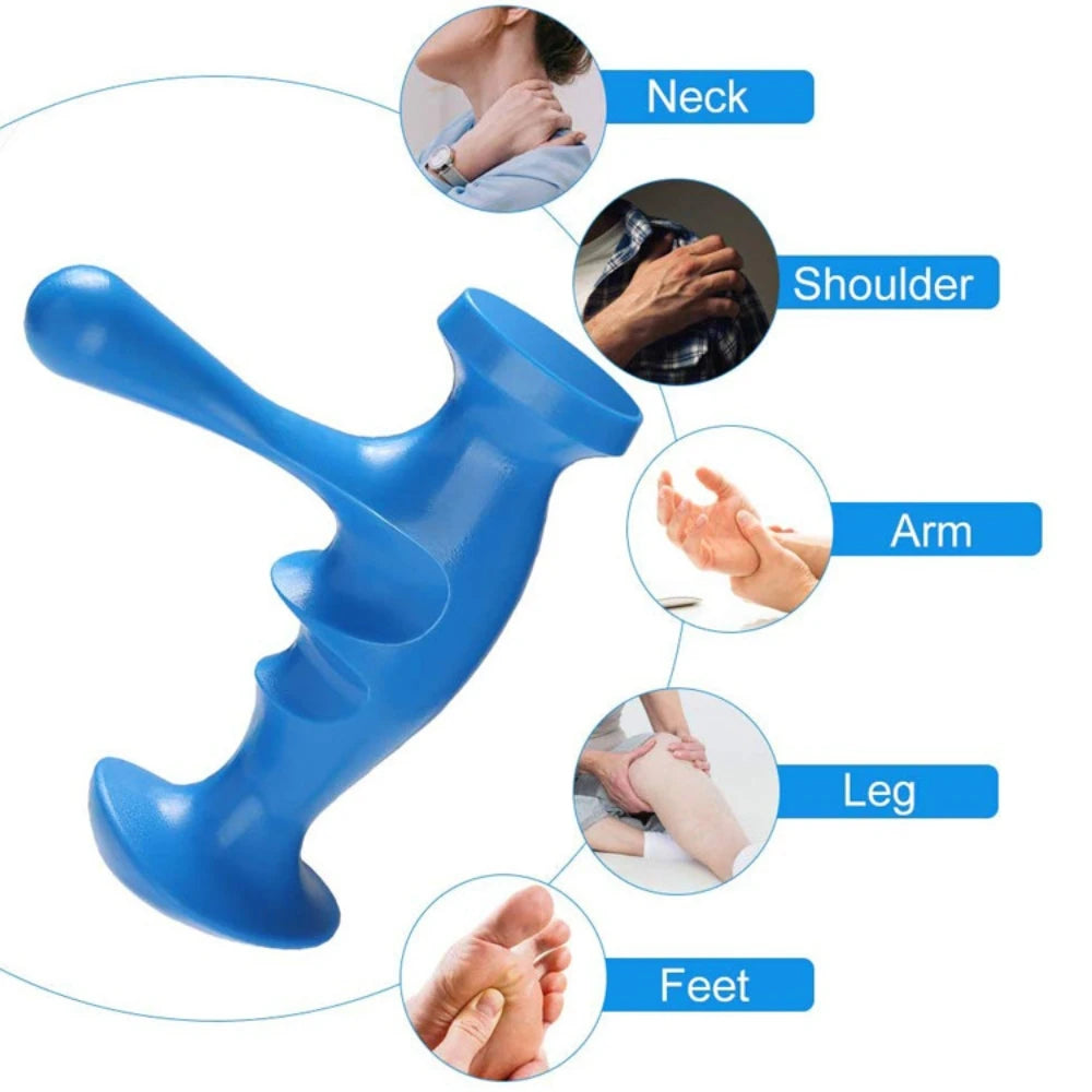 T-Shaped Acupoint Massager – Thumb & Trigger Point Handheld Tool for Deep Tissue Relief