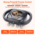 16-Head Fascia Gun – High-Frequency Vibration Body Massage Gun for Waist, Back, Neck & Shoulder Muscle Relief