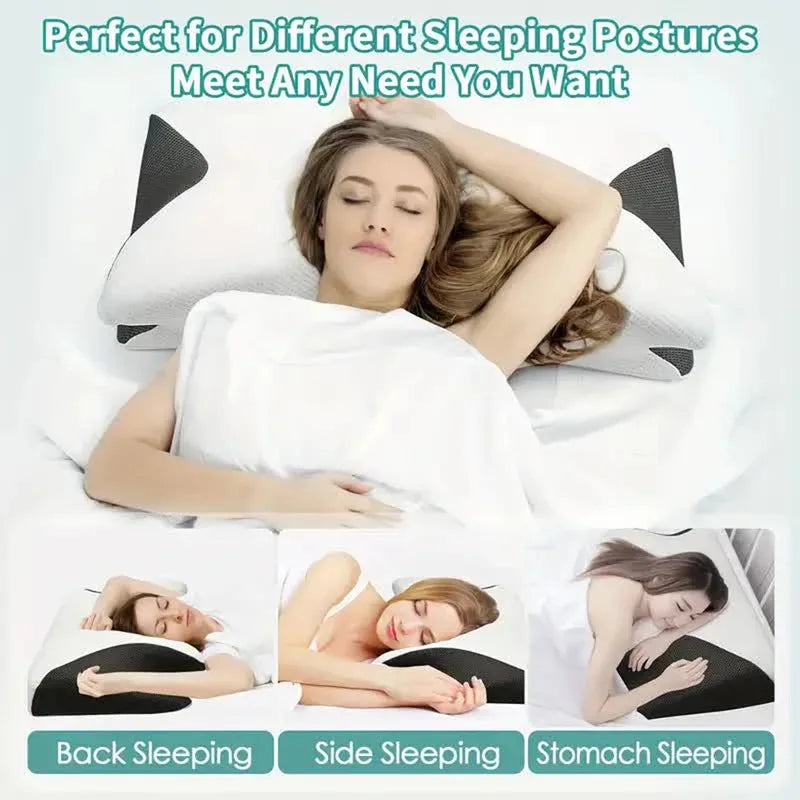 Butterfly Memory Foam Cervical Pillow – Ergonomic Neck Support