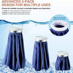 Reusable Hot & Cold Water Ice Bag – Pain Relief Pack for Arm, Calf, Knee, Ankle, Shoulder & Neck Sprains