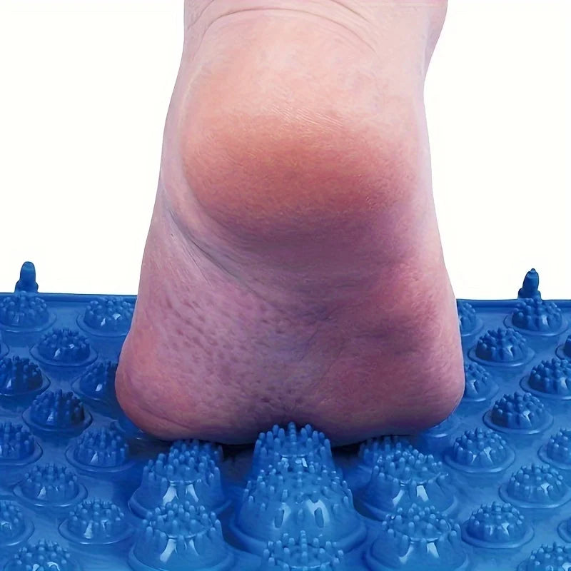 Foot Massage Acupuncture Walking Pad – Reflexology Toe Board Bathroom & Yoga Anti-Slip Mat