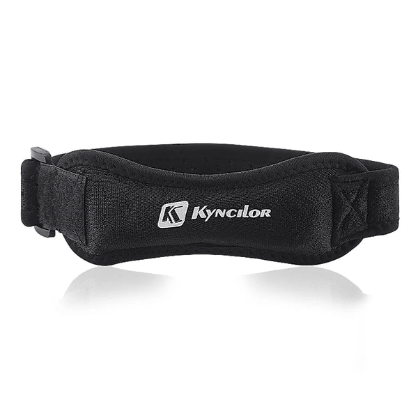 Patella Kneecap Band – Adjustable Silica Gel Knee Tendon Strap for Running, Cycling & Gym Support