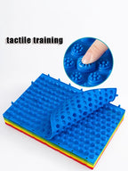 Plantar Finger Pressure Massage Mat – Acupressure Sensory Toy for Children & Adults to Relieve Tension