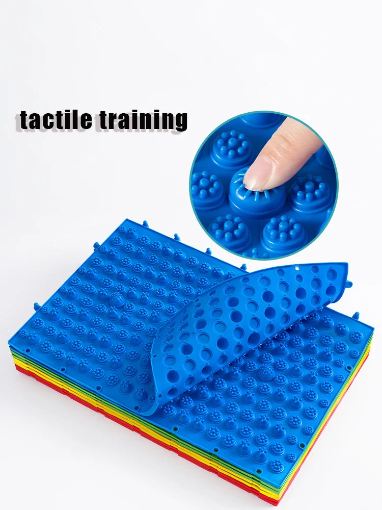 Plantar Finger Pressure Massage Mat – Acupressure Sensory Toy for Children & Adults to Relieve Tension