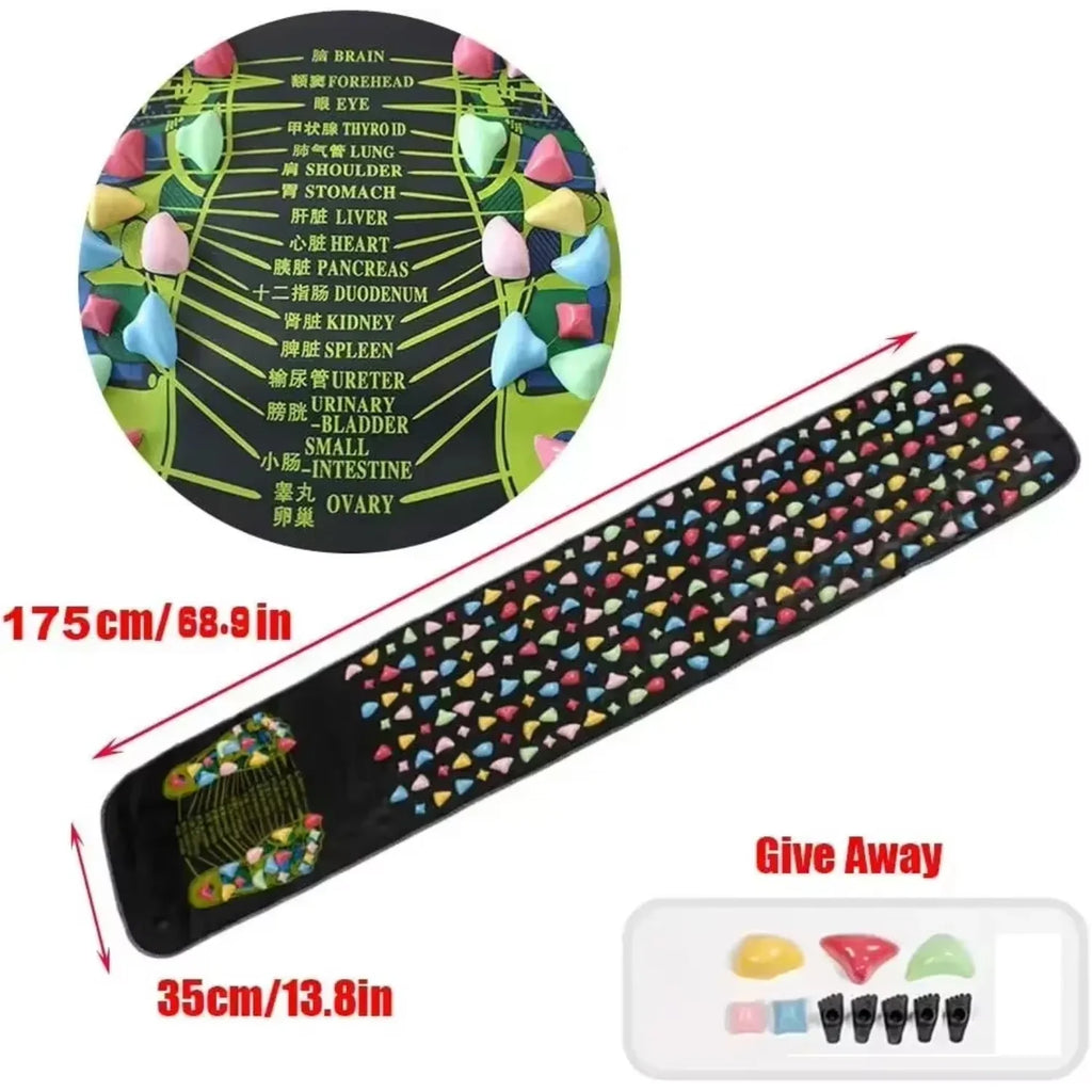 Acupressure Foot Reflexology Massage Pad – Health Care Walking Pressure Pad for Foot Massager