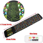 Acupressure Foot Reflexology Massage Pad – Health Care Walking Pressure Pad for Foot Massager