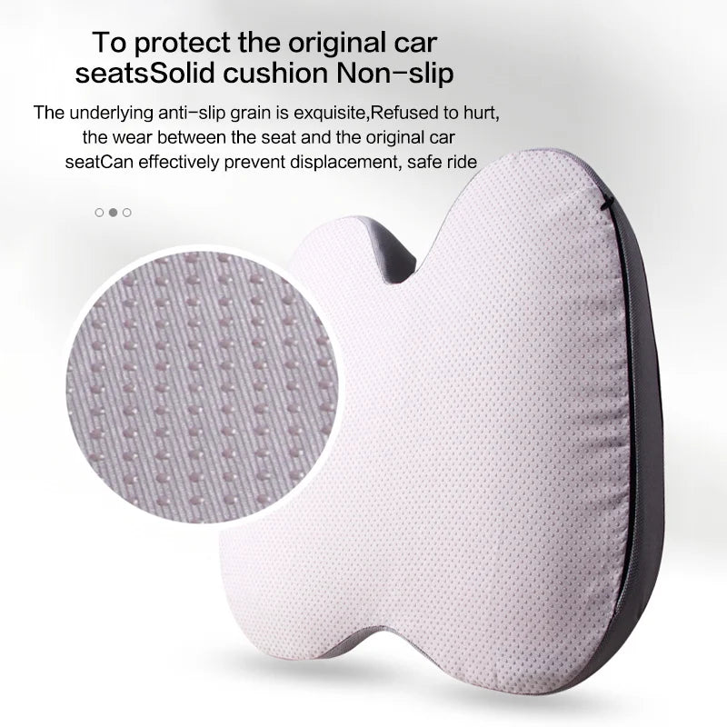 Orthopedic Memory Foam Seat Cushion – Tailbone, Sciatica & Prostate Relief