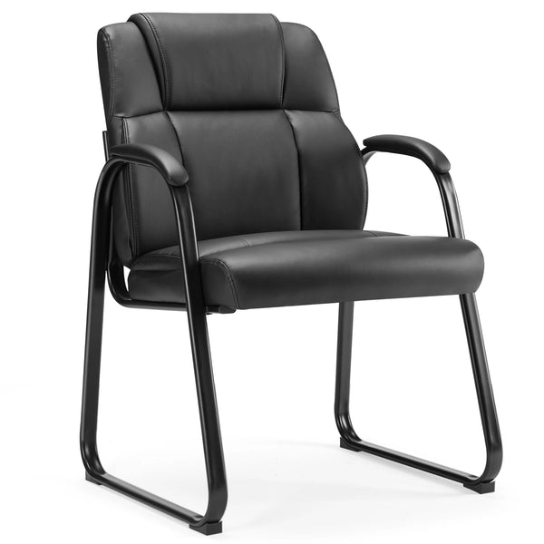 JHK Ergonomic Padded Gaming Chair – Waterproof PU Leather Living Room & Waiting Room Seat with Thickened Sponge