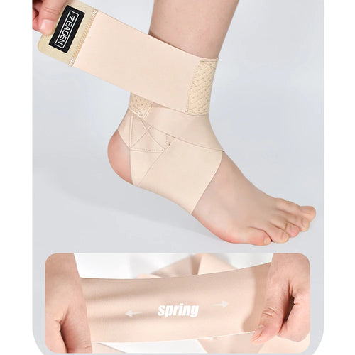 Ankle Support Wrap for Men & Women – Foot & Ankle Brace for Sprained Ankle & Achilles Tendon Recovery