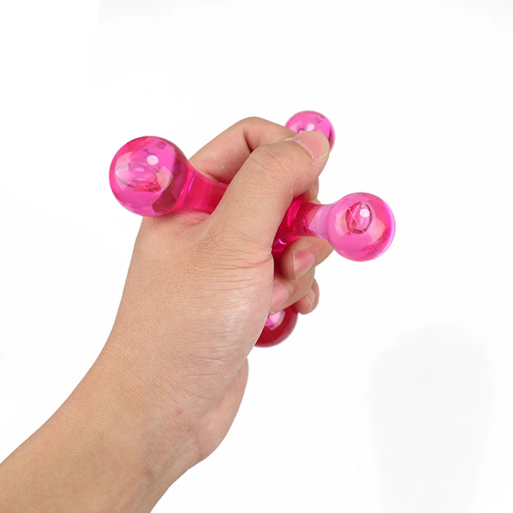 4-Legged Handheld Acupressure Self Massager – Deep Tissue Back Trigger Point Pressure Tool