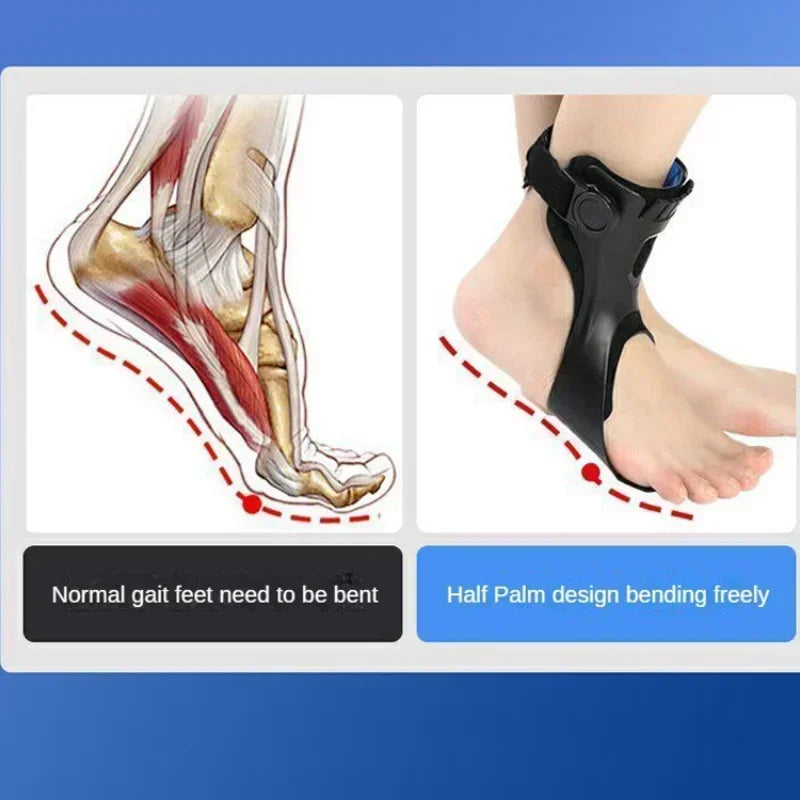 Drop Foot Brace Orthosis – Adjustable Ankle Support for Hemiplegia, Stroke & Walking Rehabilitation