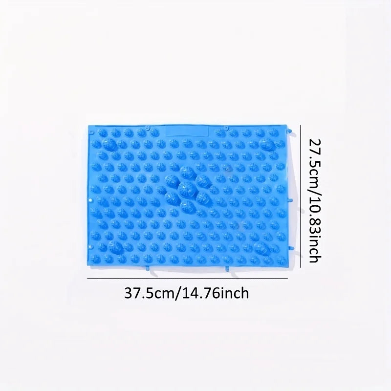 Foot Massage Acupuncture Walking Pad – Reflexology Toe Board Bathroom & Yoga Anti-Slip Mat